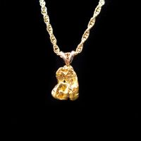 GOLD NUGGET PENDANT